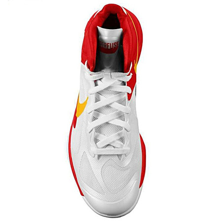 Nike Zoom Hyperfuse "Spanien" (101/blanco/rojo/amarillo)
