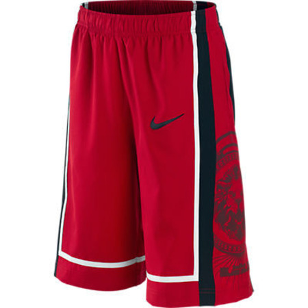 Short Lebron Spielzeit Niño (611/rojo/negro)
