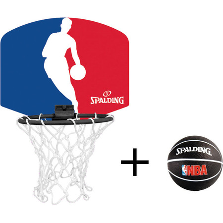 Spalding Minicanasta NBA Logo (Asul/Rojo/blanco)