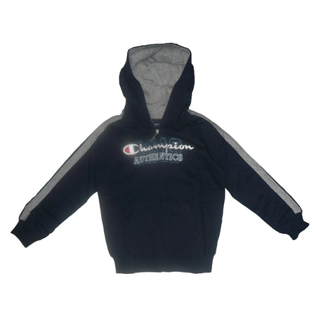 Champion Sudadera Capucha Authentic BG FullZip (marino/gris)