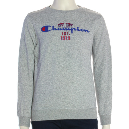 Champion Sudadera Niño Athlentic 1919 Basic Logo (gris/azul/red)