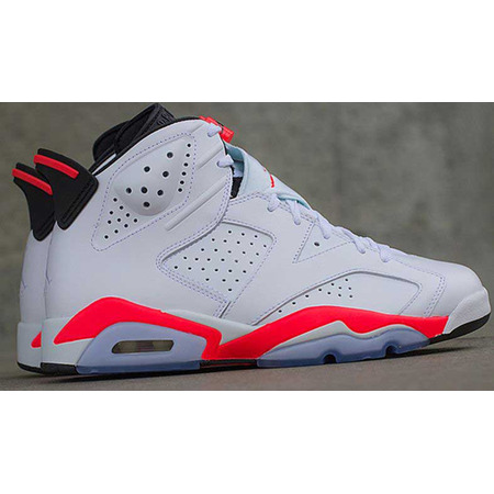 Air Jordan 6 Retro "Infrared" (123/blanco infrarot/negro)