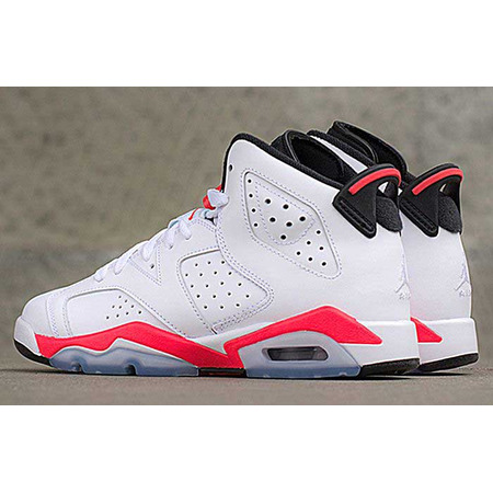 Air Jordan 6 Retro "Infrared" (123/blanco infrarot/negro)