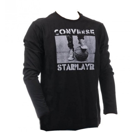 Converse Camiseta T-Comic M/L (negro)