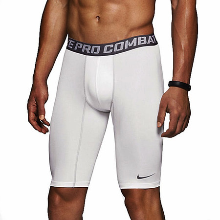 Nike Short Pro Combat Core Compression 2.0 9\'\\' (100/blanco/gris)