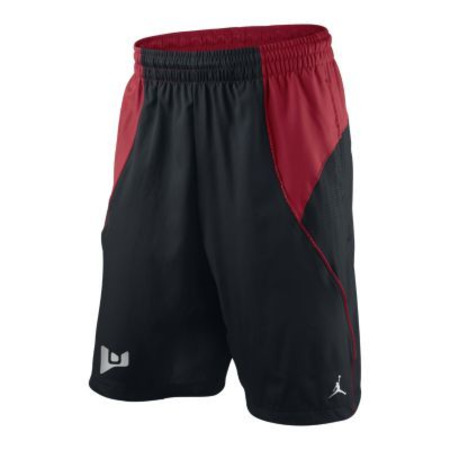 Kurzer Jordan Fly Wade (010/negro/rojo)