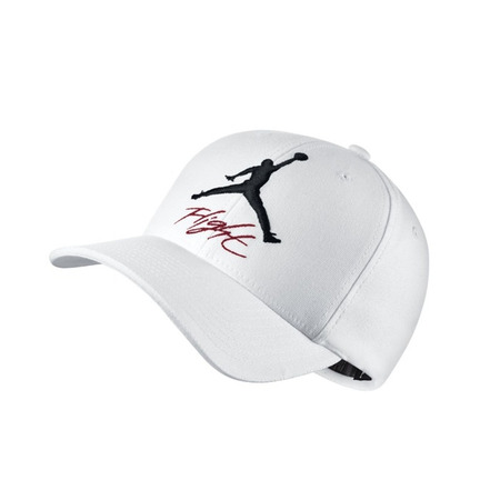 Jordan Gorra Flight Stretch Hat (100/blanco/negro)