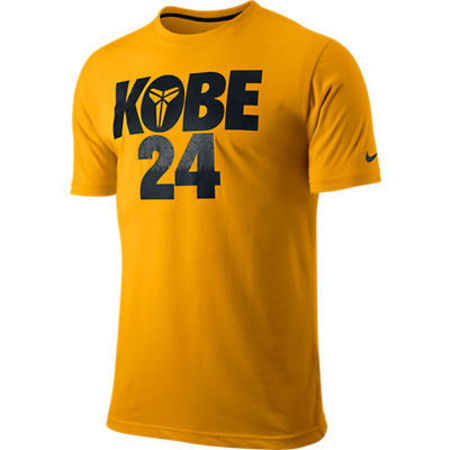Camiseta Kobe 24 Muster (710/del sol/negro)