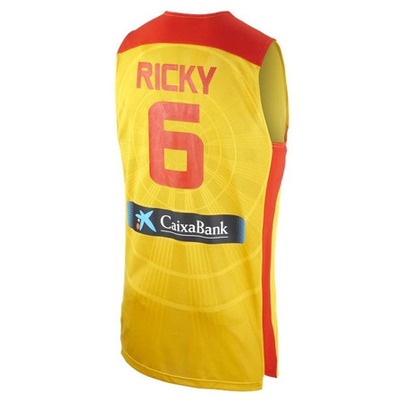 Camiseta Selección España Ricky Rubio (740/gelb/rot)