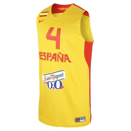 Camiseta Selección España Pau Gasol (740/gelb/rot)