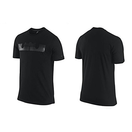 Nike LeBron Logo Carbon Fiber Shirt (010/black)