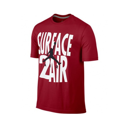 Jordan Camiseta Air von Surface 2 (695/rojo/blanco/negro)