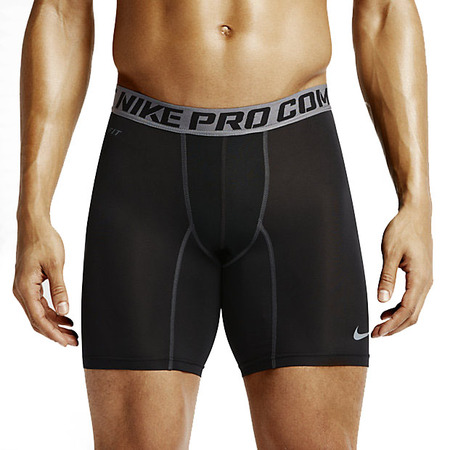 Nike Short 2.0 Compression 6\\'\' (010/negro/gris)