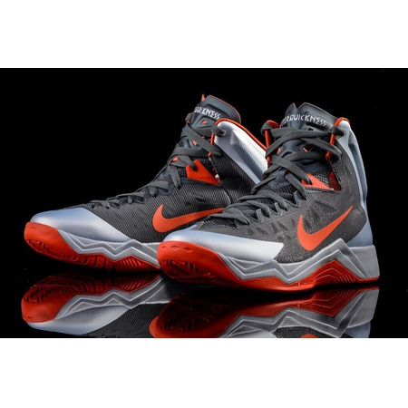 Nike Zoom Hyperquickness "Bluegrey" (400/grau/gris/naranja)