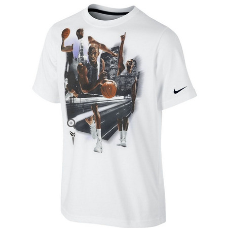 Kobe Dri-Fit "Die Stadt der Engel" Niño (100/blanco)