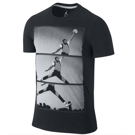Jordan Camiseta AJI Poster Reel (010/negro/gris)
