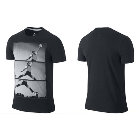 Jordan Camiseta AJI Poster Reel (010/negro/gris)