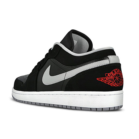 Air Jordan 1 Low "Night" (032/black/gym rot/grau)