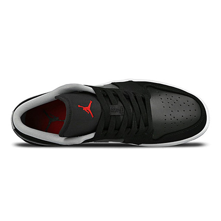 Air Jordan 1 Low "Night" (032/black/gym rot/grau)