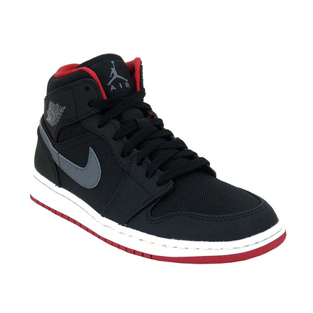 Air Jordan 1 Mid "Night" (004/negro/rojo/gris/blanco)