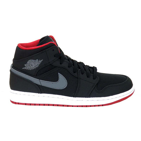 Air Jordan 1 Mid "Night" (004/negro/rojo/gris/blanco)