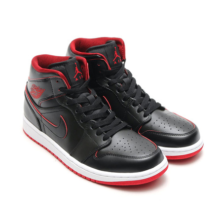 Air Jordan 1 Mid "Lance Mountain Bred" (028/schwarz/weiß/rot)