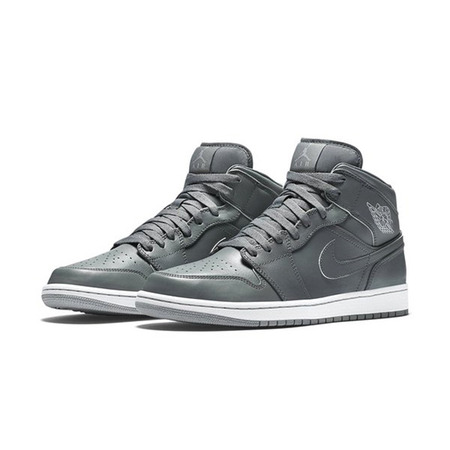Air Jordan 1 Mid "Sleek Wolf" (031/cool grau/weiß)