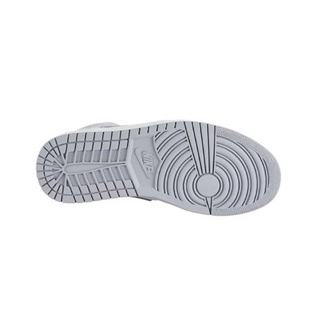 Air Jordan 1 Mid (GS) "White" (112/weiß/grau)