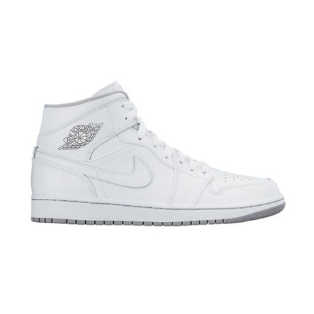 Air Jordan 1 Mid (GS) "White" (112/weiß/grau)