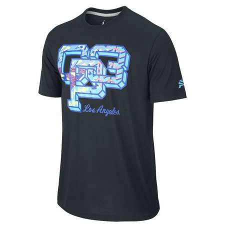 Jordanien Chris Paul Fresh Air Tee (010/negro/azul)