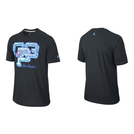 Jordanien Chris Paul Fresh Air Tee (010/negro/azul)