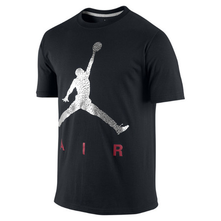 Jordan Jumpman Air Tee T-Shirt (010/schwarz/plate/rot)