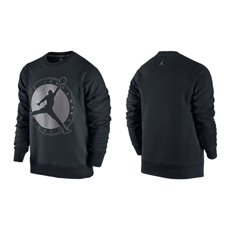 Jordan Sudadera Flight Club Graphic Crew (010/negro/gris)