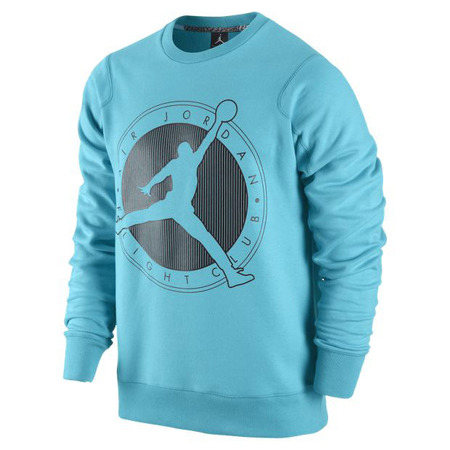 Jordan Sudadera Flight Club Graphic Crew (456/turquesa)