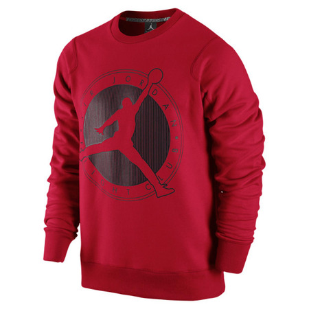Jordan Sudadera Flight Club Graphic Crew (695/rojo/negro)