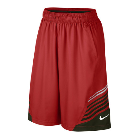 Nike Hyper Elite Titel Short "Red" (657/rojo/negro/blanco)