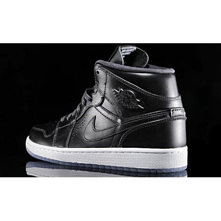 Air Jordan 1 Mid Nouveau "Black Ice" (003/antracita/blanco)