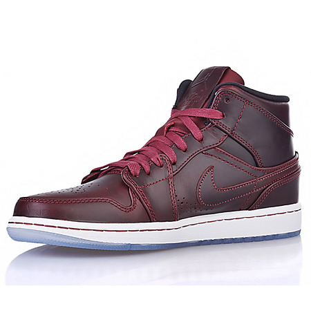 Air Jordan 1 Mid New "Bordeaux" (601/timred/negro/blanco)