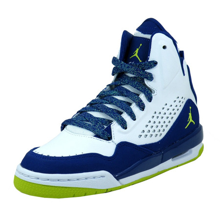 Jordan SC-3 GG Niño "WhiteVolt" (108/blanco/azul/volt)