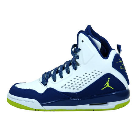 Jordan SC-3 GG Niño "WhiteVolt" (108/blanco/azul/volt)