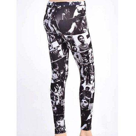 K1X Leggings Whoop Whoop (negro/blanco)