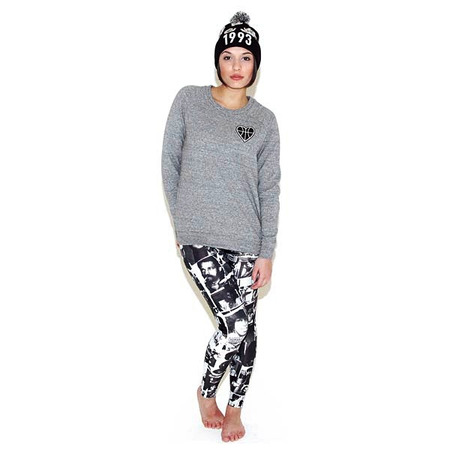 K1X Leggings Whoop Whoop (negro/blanco)
