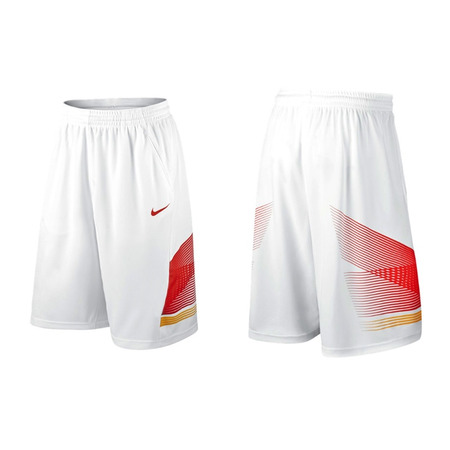 Kurze Réplica Basket Spanien (100/weiß/rot/gelb)