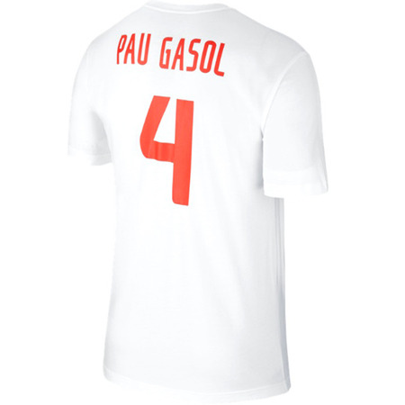 Cubre Pau Gasol #4# Spanien (100/weiß/rot)