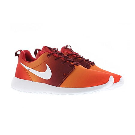 Nike Roshe One Print (816/team orange/blanco/burdeos)