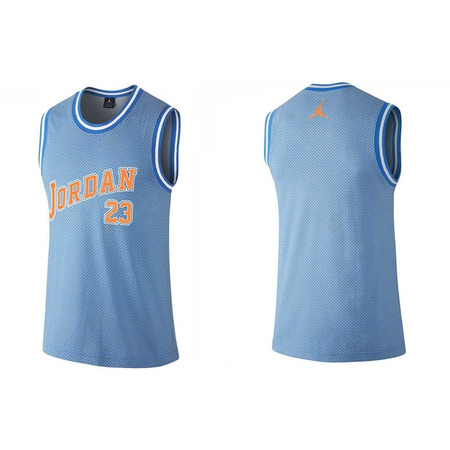 Jordan Varsity Jersey Tank (azul/naranja/blanco)