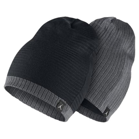 Jordan Reversible Beanie (013/negro/gris)