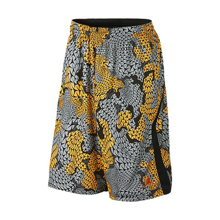 Jordan Short Flight Printed (015/negro/gris/naranja)