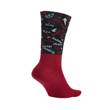 Calcetines Air Jordan 6 Low (687/gym rot/wolf grau/schwarz)