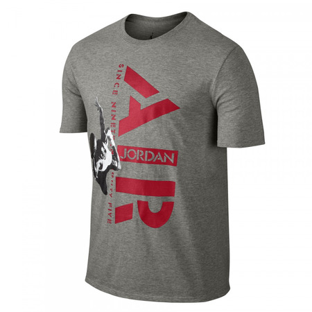 Jordan Air Jordan T-Shirt "Seit 1985" (063/gris/red)